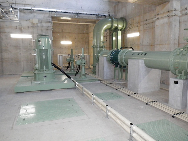 道路照明灯工事